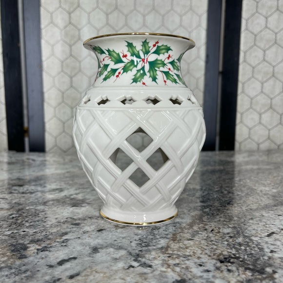 Lenox Other - Lenox Holiday Holly Tart Burner